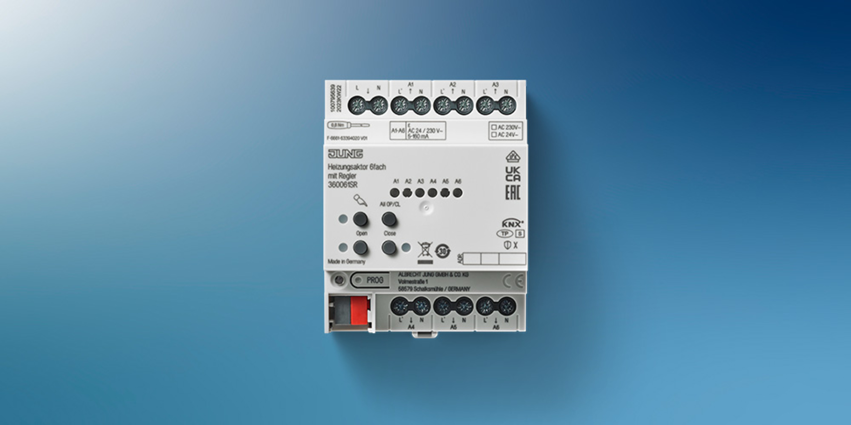 KNX Heizungsaktor 6-fach bei Elektro Themann in Hembrechts